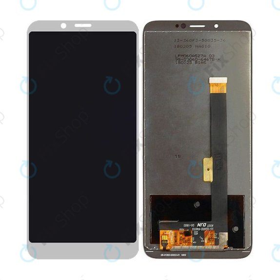 Nubia V18 - Écran LCD + Écran tactile (Blanc)
