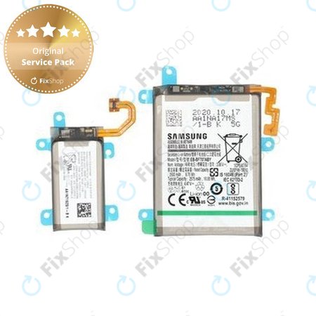 Samsung Galaxy Z Flip 5G F707B - Batterie EB-BF707ABY 3300mAh (2pcs) - GH82-23867A Genuine Service Pack