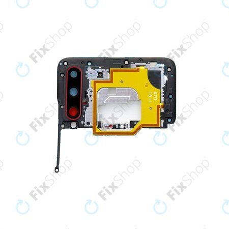 Huawei Honor 20 Lite - Cadre + Objectif Caméra Arrière + NFC (Rouge) - 02352QMN