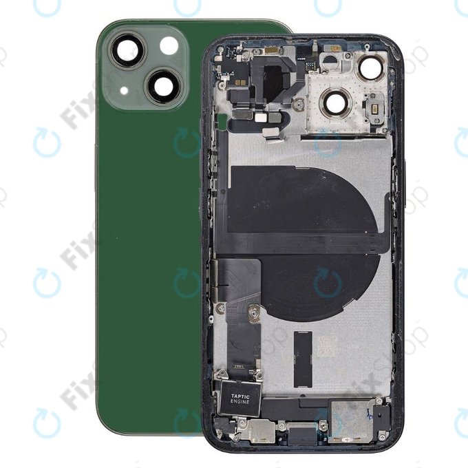 Apple iPhone 13 - Petites pièces du boîtier arrière (vert)
