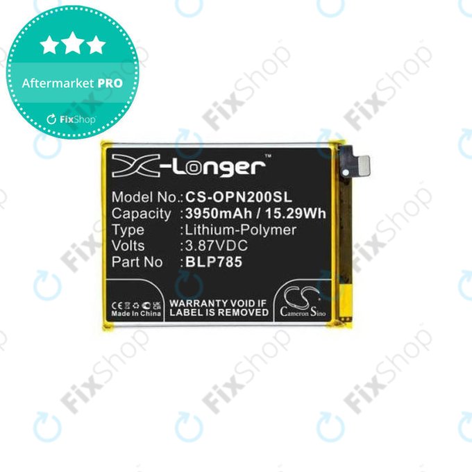 OnePlus Nord - Batterie BLP785 3950mAh HQ