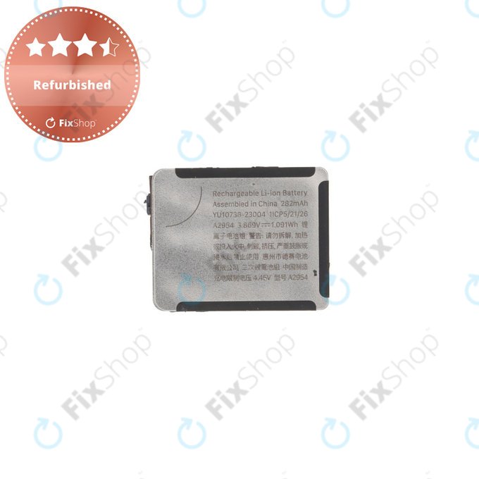 Apple Watch 9 41mm - Batterie A2954 282mAh Refurbished
