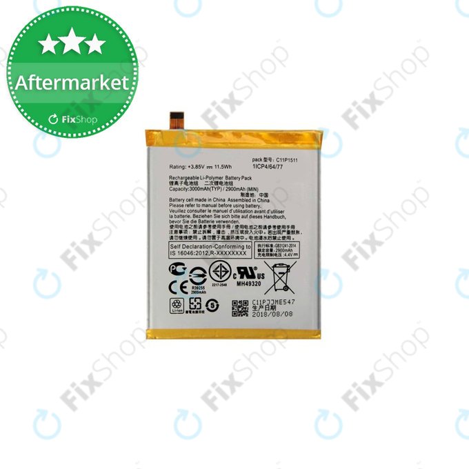 Asus ZenFone 3 Deluxe ZS570K - Batterie C11P1603 3480mAh