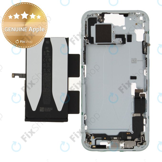 Cadre central avec batterie pour iPhone 15 Plus | Blue | ZD076-00677 | Genuine Apple