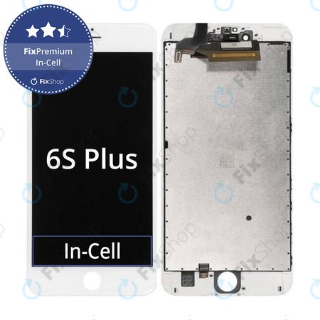 Apple iPhone 6S Plus - Écran LCD + Écran tactile + Cadre (Blanc) In-Cell FixPremium