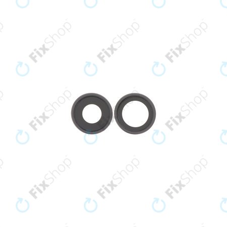 Apple iPhone 17 - Cadre d'objectif de caméra arrière (Black) - 2pcs