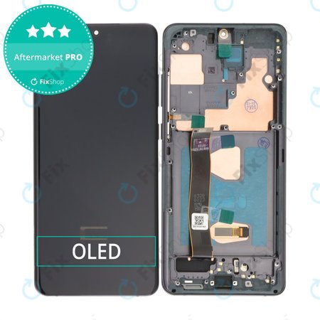 Samsung Galaxy S20 Ultra G988F - Écran LCD + Écran tactile + Cadre (Noir Cosmic) OLED