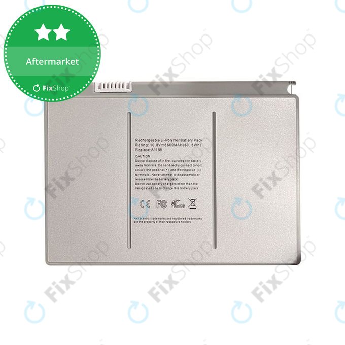 Apple MacBook Pro 17" A1151 (2006) - Batterie A1189 5600mAh