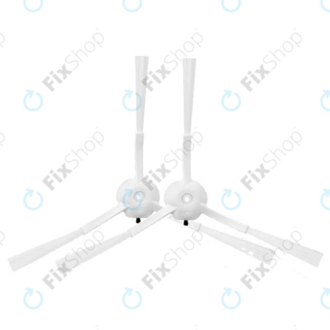 Xiaomi Roidmi EVA - Brosse latérale (2x Blanc)