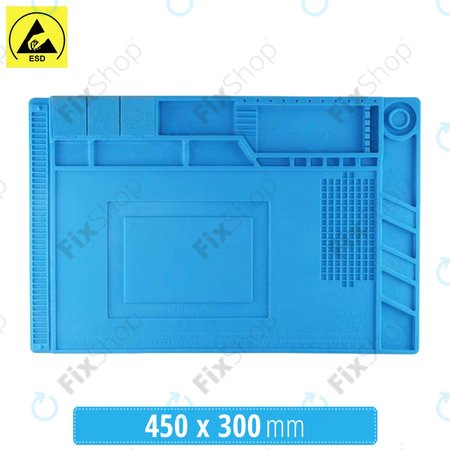 Coussinet en silicone antistatique et résistant à la chaleur ESD - 45 x 30cm