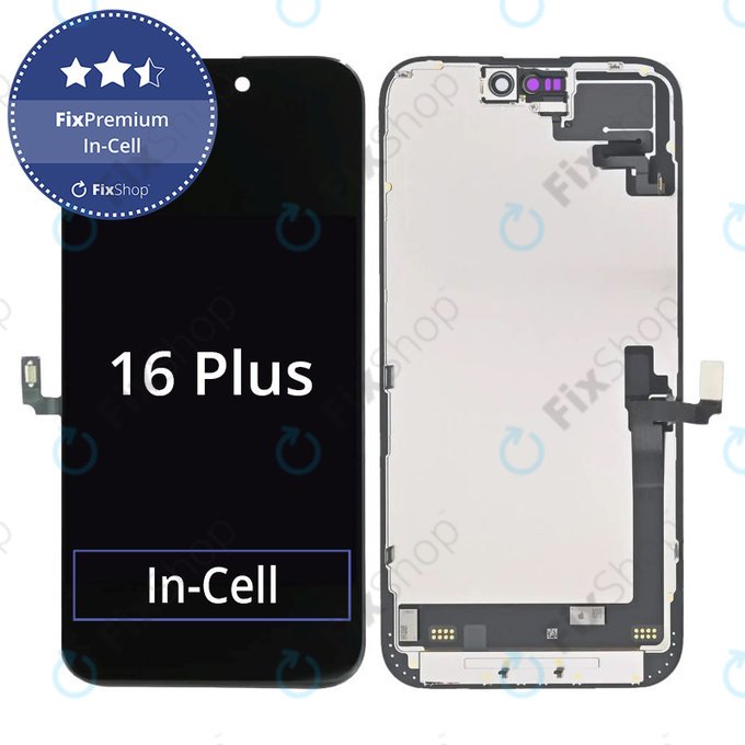 Apple iPhone 16 Plus - Écran LCD + Ecran Tactile + Cadre In-Cell FixPremium
