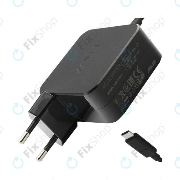 Adaptateur de charge pour Asus, B0A001-00238500, 45W, 5-20V, Genuine Service Pack