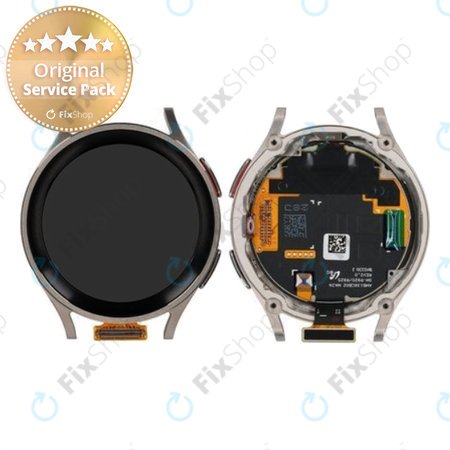 Samsung Galaxy Watch 5 Pro 45 mm R925 - Écran LCD + Écran tactile + Cadre (Gris Titane) - GH82-30045A Genuine Service Pack