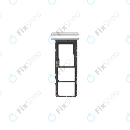 Asus ZenFone 8 Flip ZS672KS - Plateau SIM (Argent Glacier) - 13020-06350400 Genuine Service Pack
