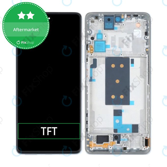 Xiaomi 11T, 11T Pro - Écran LCD + Ecran Tactile + Cadre (Moonlight White) TFT