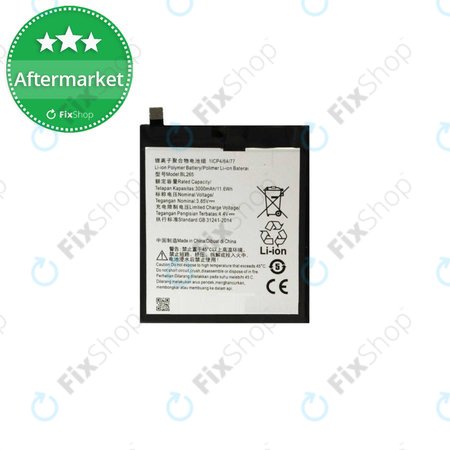 Motorola Moto M XT1663 - Batterie BL265 3000mAh