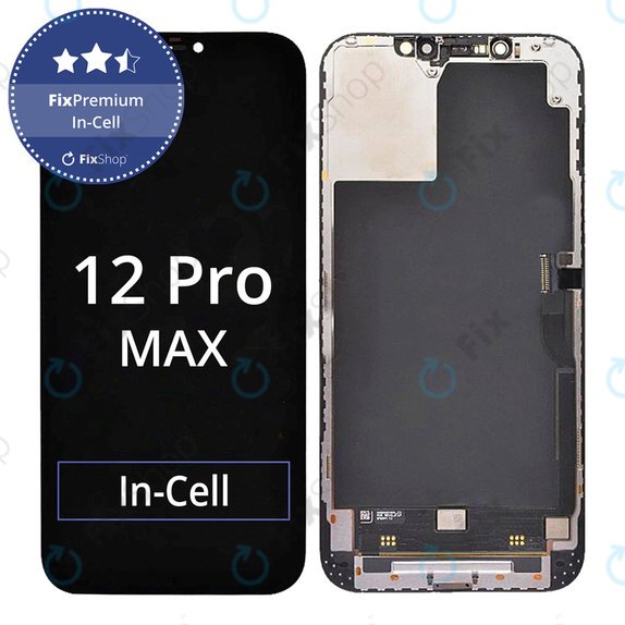 Écran In-Cell FHD pour iPhone 12 Pro Max, Tactile avec cadre, FixPremium