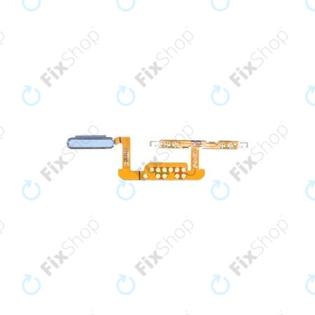 Samsung Galaxy Tab S7 T870, T875, T876B - Capteur d'empreintes digitales + câble flexible (Phantom Navy) - GH96-13643D Genuine Service Pack