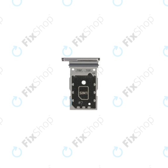 Samsung Galaxy Z Fold 3 F926B - Tiroir SIM (Argent Phantom) - GH98-46829C Genuine Service Pack