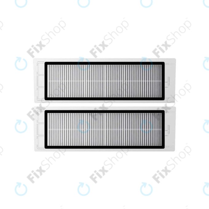 Xiaomi Roborock S5, S5 Max, S6, S6 MaxV, S6 Pure, E4, E5, Mijia 1S, Mi Robot Vacuum Mop 1S, Xiaowa E2, E3, Lite C10 - Filtre anti-poussière (2pcs)