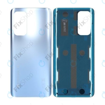 Xiaomi Mi 10T 5G, Mi 10T Pro 5G - Cache batterie (Argent lunaire) - 55050000F54J Genuine Service Pack