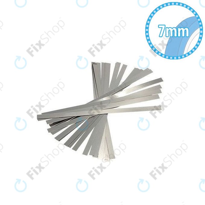 Bande de sangle de batterie en nickel - 0.15 x 7 x 100mm - (10pcs)