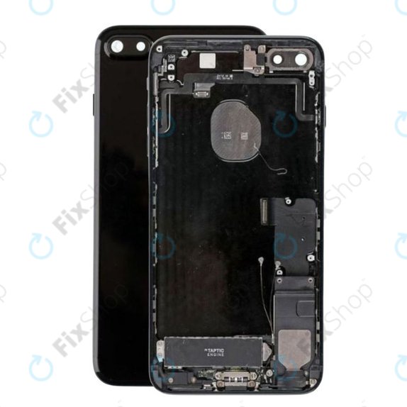 Apple iPhone 7 Plus - Petites pièces du boîtier arrière (noir de jais)
