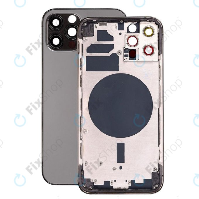 Apple iPhone 12 Pro - Boîtier arrière (Graphite)