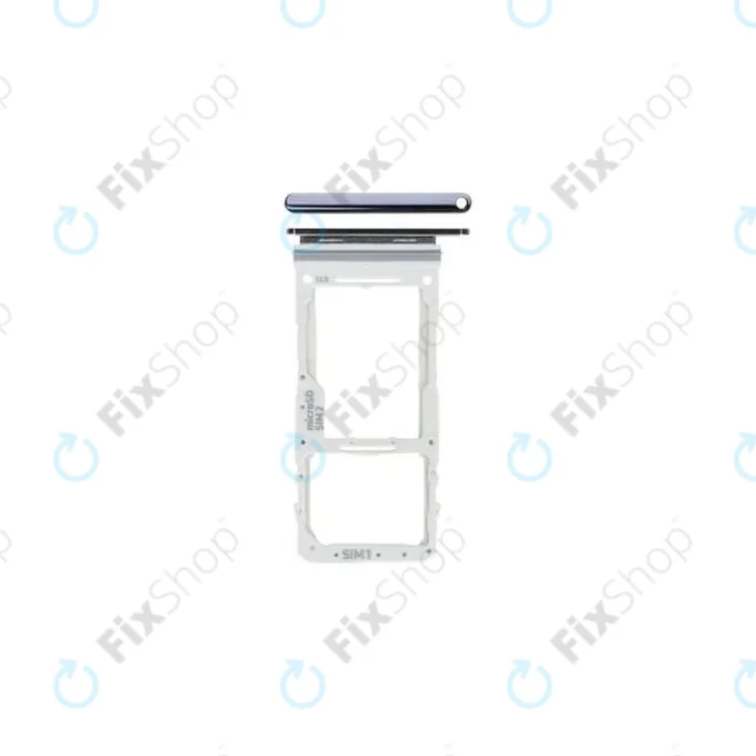 Samsung Galaxy Note 10 Lite N770F - Tiroir SIM (Aura Noir) - GH98-45189A Genuine Service Pack