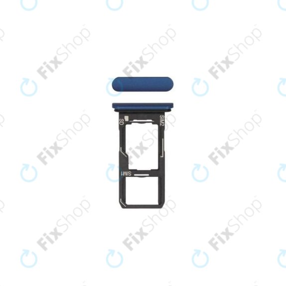 Sony Xperia 10 II - Plateau SIM (Bleu) - A5019518A Genuine Service Pack