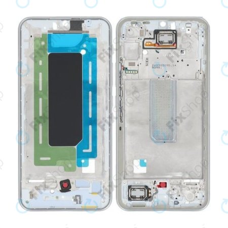 Samsung Galaxy A34 5G A346B - Cadre central (Argent) - GH82-31312B Genuine Service Pack