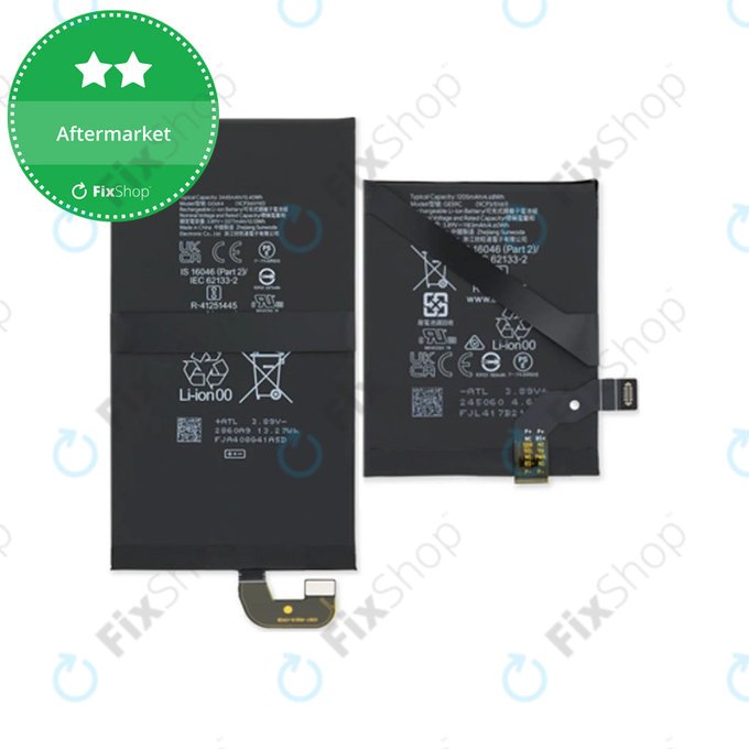 Google Pixel 9 Pro Fold - Batterie G06KA, GE59C 4650mAh (2 pieces)