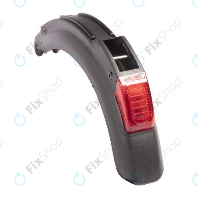 Kugoo S3 - Garde-boue arrière + Lumière + Câble de connexion (Black)