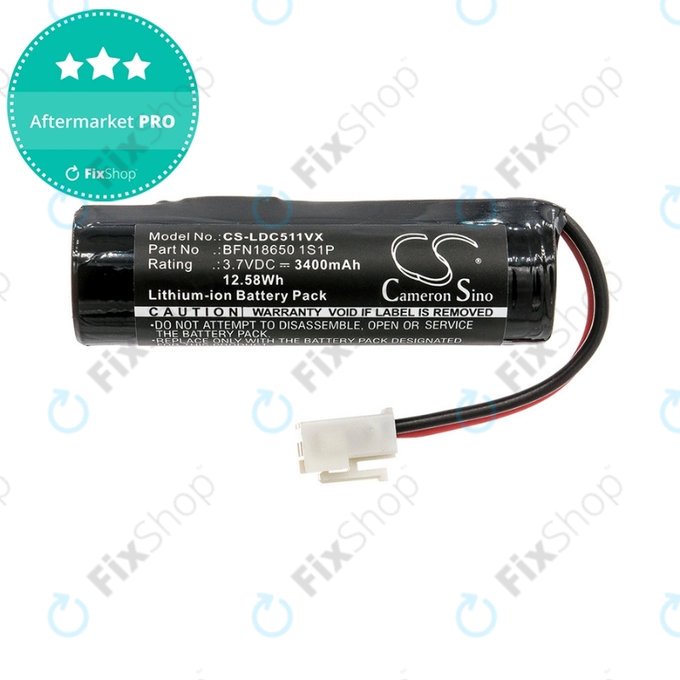 Leifheit Dry&Clean 51000, 51002, 51113, 51114 - Batterie BFN18650 1S1P Li-Ion 3.7V 3400mAh HQ