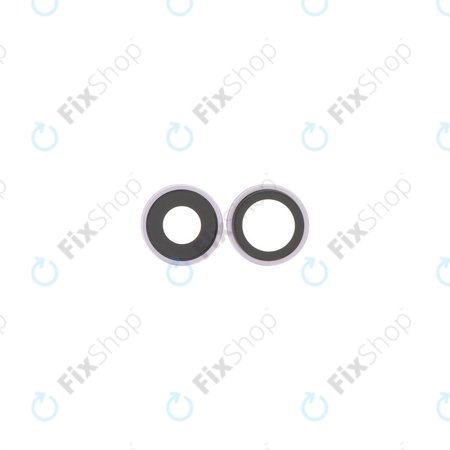 Apple iPhone 17 - Cadre d'objectif de caméra arrière (Lavender) - 2pcs