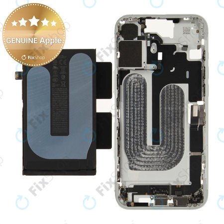 Cadre central avec batterie pour iPhone 16 Plus | White | ZD076-00685 | Genuine Apple