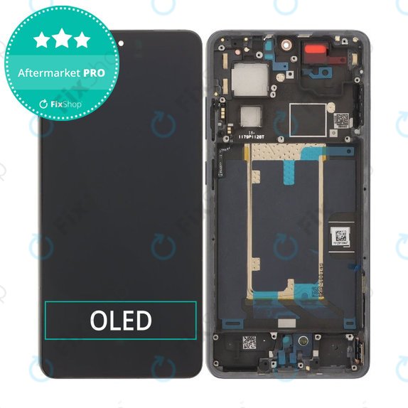 OnePlus 13R 5G CPH2645 - Écran LCD + Écran tactile + Cadre (Black) OLED