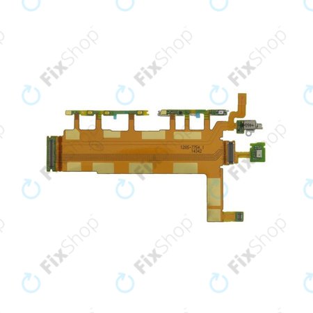Sony Xperia Z3 Dual D6633 - Câble flexible pour boutons d'alimentation et de volume (noir) - 1285-7754 Genuine Service Pack