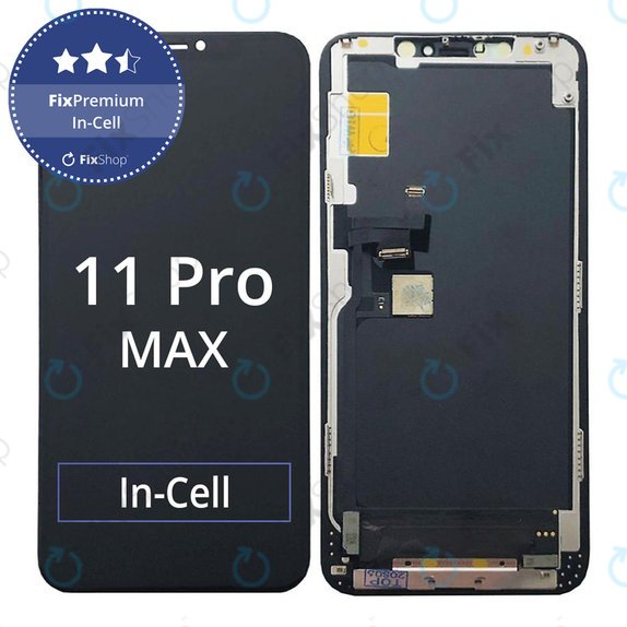 Écran In-Cell FHD pour iPhone 11 Pro Max, Tactile avec cadre, FixPremium