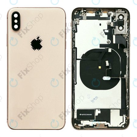 Apple iPhone XS Max - Petites pièces du boîtier arrière (Or)