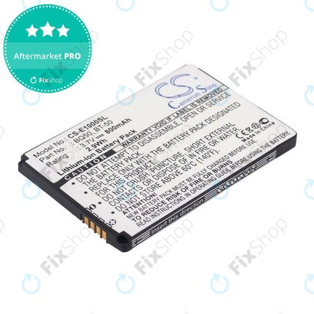 Batterie pour Motorola Wilder, 800mAh, Li-Ion, 3.7V, BQ50, HQ