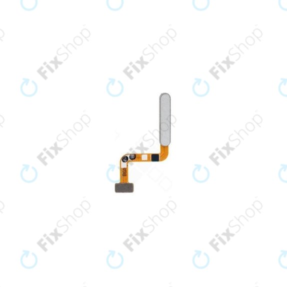 Samsung Galaxy M32 M325F - Capteur d'empreintes digitales + Câble flexible (Blanc) - GH96-14332C Genuine Service Pack