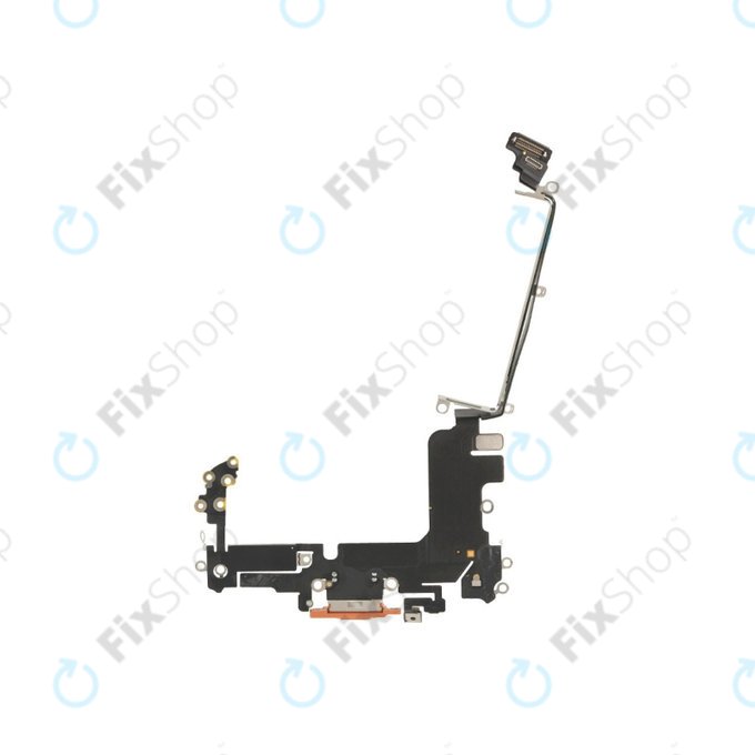 Apple iPhone 17 Pro - Connecteur de charge + Câble flexible (Orange)
