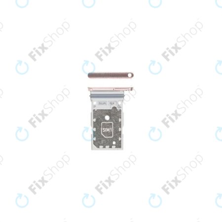 Samsung Galaxy S22 S901B - Plateau SIM (Or rose) - GH98-47086D Genuine Service Pack