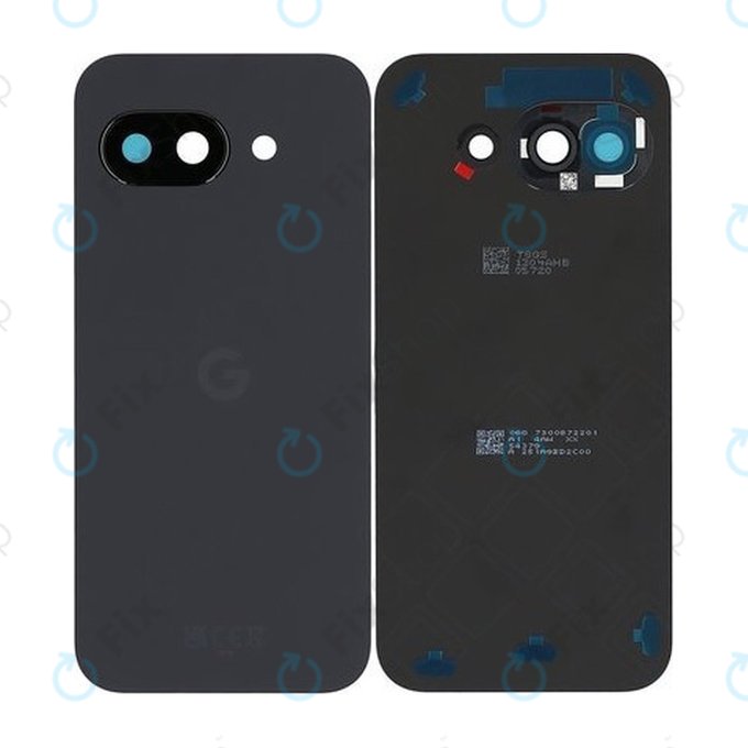 Google Pixel 9a GTF7P GTF7P - Cache batterie (Obsidian) - G949-01315-00 Genuine Service Pack