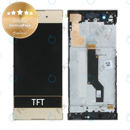 Sony Xperia XA1 G3121 - Écran LCD + Écran tactile + Cadre (Or) - 78PA9100040, 78PA9100120, 78PA9100080 Genuine Service Pack