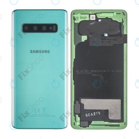 Samsung Galaxy S10 G973F - Cache batterie (Vert) - GH82-18378E Genuine Service Pack