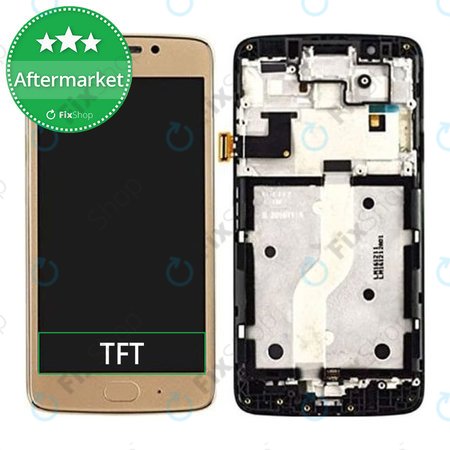 Motorola Moto G5 Plus - Écran LCD + Écran tactile + Cadre (Or)