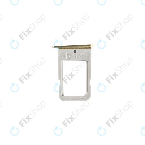 Samsung Galaxy S6 Edge G925F - Plateau SIM (Or) Genuine Service Pack
