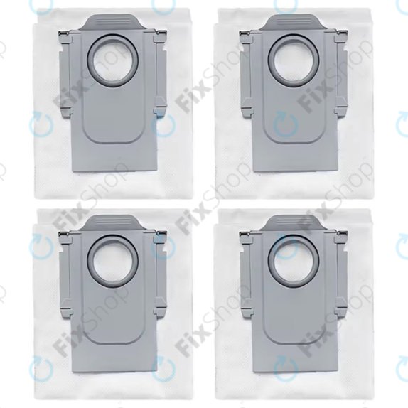 Sac à poussière, 4 pièces pour Xiaomi Roborock Q10-series, S8 Pro, S8 Pro Plus
